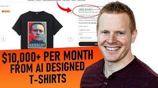 Make $10,000+ Per Month Selling AI-Designed Products on Etsy (No Inventory Needed)