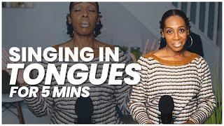 Singing in Tongues for 5 minutes | Prophetic Singing