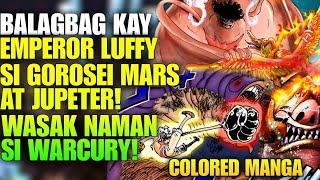 BALAGBAG KAY EMPEROR LUFFY SINA MARS AT JUPETER AT WASAK NAMAN SI WARCURY! ONEPIECE CHAPTER 1119