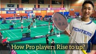 Badminton training - PROFESSIONAL players Rise to up