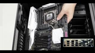 x99 Motherboard installation (Crazy CPU Machine 2/10)