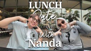 LUNCH DATE WITH NANDA - CURHAT ALASAN NANDA LEPAS HIJAB, PROSES KEHIDUPAN YANG MENDEWASAKAN