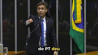 ESQUERDA FICOU CALADA PRA OUVIR NIKOLAS