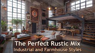 Transforming an Industrial Loft with Farmhouse Touches: Modern Rustic Fusion