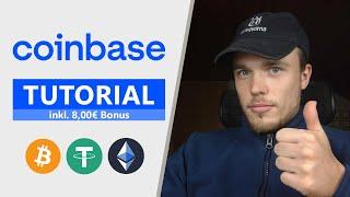 Coinbase Tutorial  Anmelden | Geld einzahlen | Krypto & Bitcoin kaufen — Anfänger Anleitung Deutsch