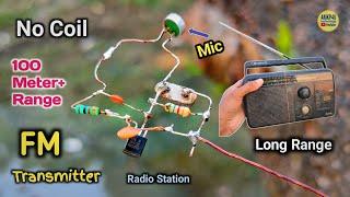 Coil Less FM Transmitter 