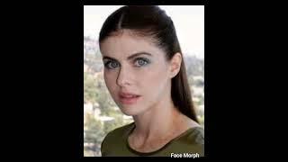 Alexandra Daddario Face Morph