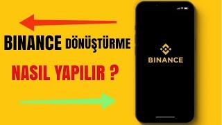 BINANCE KOMİSYONSUZ DÖNÜŞTÜRME NASIL YAPILIR ? #binance Kripto para dönüştürme Useful Things Channel