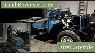 first test ride Land Rover Series 2a