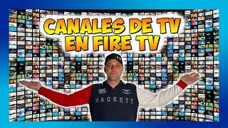  Ver CANALES de TV en FIRE TV STICK - App TDT - ESPAÑOL