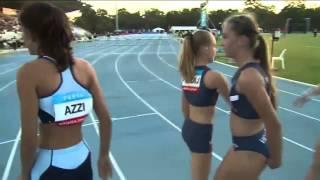 U14 80m Women Hurdles - Final - Australian Junior Athletics Championships