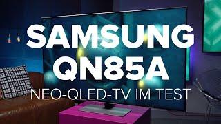 Samsung QN85A TV: Brillante Neo-QLED-Technik jetzt günstiger | Test | deutsch