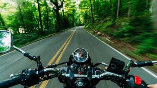 Relaxing Travel Music | Bike Ride with Music | Meditation Ride on Motorcycle