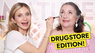 Drugstore Mature Skin Makeup Tutorial! Makeup on my Mom