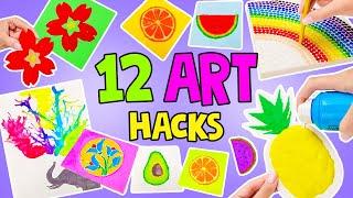 Draw Like A PRO! 12 Art Hacks To Create Masterpieces