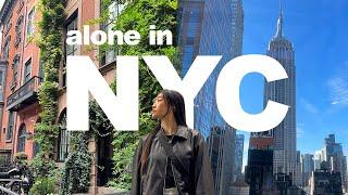 MY FIRST SOLO TRIP TO NYC | exploring the city, vintage shopping, best bagels 