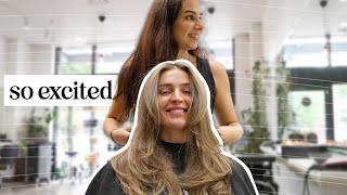 New Hair & New Salon  .. A daily vlog