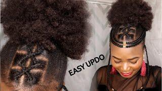 MOST BEAUTIFUL AFRICAN THREADING Updo | Natural Hairstyles for Black Women