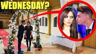 I GOT MARRIED TO WEDNESDAY ADDAMS! (THE ADDAMS FAMILY FORCED A HUGE WEDDING)