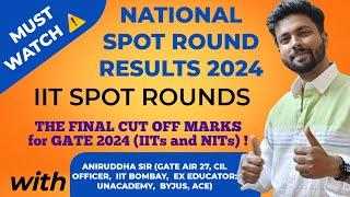 CCMT National Spot Round || IIT Spot round || Final Cutoff for IIT and NITs #mtech @TheCivilGuruji