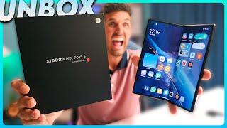 El MEJOR PLEGABLE de XIAOMI de la HISTORIA | Mix FOLD 3 unboxing