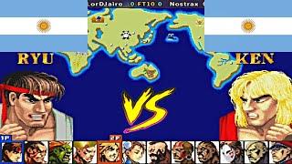 Street Fighter II' - Mix (Hack) - LorDJairo vs Nostrax FT10