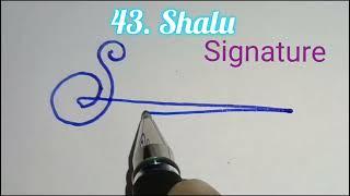 ️#beautiful #calligraphy #sign ️#unique #sign #model #for #shalu