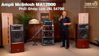 Ampli McIntosh MA12000 - Mạch Hybrid Thế Hệ Mới Nhất Của Mcintosh - Đẳng Cấp - Mạnh Mẽ - Cảm Xúc