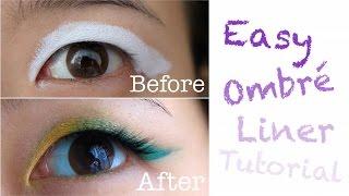 Makeup 101: Easy Ombré Liner Tutorial (Great for Monolids & Beginners!)