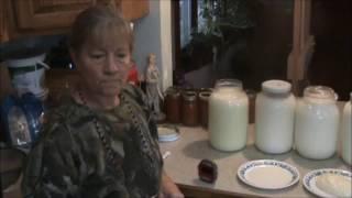 Making Goat Milk Farmer's Cheese