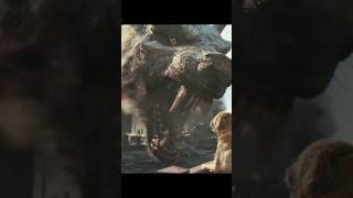 I think he has bad breath #rampage #shorts #dwaynejohnson #tigers #dog