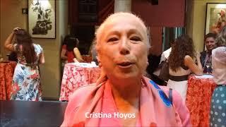 CRISTINA HOYOS, ENTREVISTA, FLAMENCO GOURMET, MUSEO DEL BAILE FLAMENCO SEVILLA