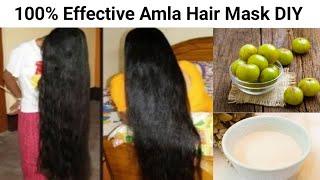 Amla Hair Mask to get Black, Strong & Shiny Hair | Amla Hair Mask to get rid of Hairfall Naturally