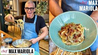 Che Delizioso primo piatto! Spaghetti con Carciofi Guanciale e Pecorino - Ricetta Chef Max Mariola