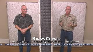 Two Jims TV bedding commercial Kings Corner Furniture