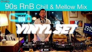 [VINYL set] 90s RnB Chill & Mellow Mix “WTMR BGM-29” [Jamiroquai, Sade, SWV, Playlist, Soul, DJ Mix]