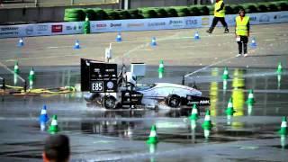 WORLD RECORD - Formula Student Team Delft Wet Skid Pad 5.07 seconds!