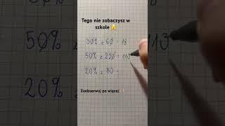 Musisz poznać ten sposób #maths #matematyka #egzaminósmoklasistymatematyka #mathstricks