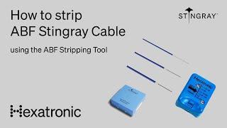 How to strip ABF Stingray 24f with the Stripping Tool