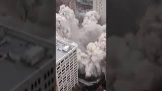 What Demolishing a Building Looks Like  (@TripleThreatRC) #shorts