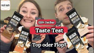 Unnötiger Hype? TASTE TEST  ESN Oat Bars