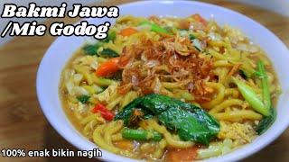 RESEP BAKMI JAWA / MIE GODOG JAWA | UENAKKK POLLL WAJIB COBA