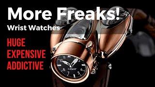 Crazy Wrist Watches: MB & F Watches, IWC, Alexander Shorokoff, Ketelaars  and Dick Tracy. Review.