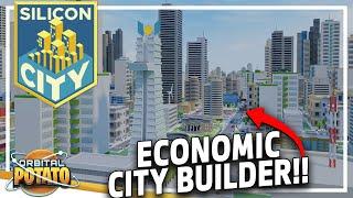 MINMALIST Economic City Builder!! - Silicon City FULL RELEASE - Management City Builder