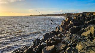 Fishing Sunrise to Sunset on the Northumberland coast