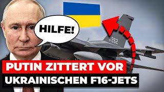 Putin zittert vor ukrainischen F16-Jets