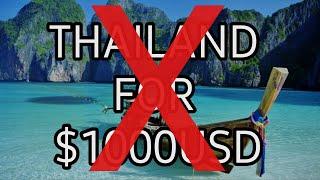 THE BRUTAL TRUTH ABOUT THE HIGH BAHT AND THE COST OF LIVING IN THAILAND FOR $1000 OR LESS IN 2024