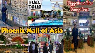 Phoenix Mall of Asia Bangalore | Asia's Biggest Mall in Bengaluru | Full Tour | Mall of Asia