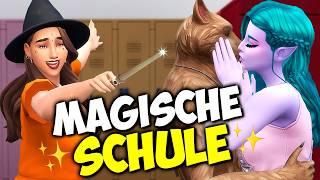 Wie ÜBERLEBT man Schule voller magischer Teenager?  Die Sims 4 Nesmeralda