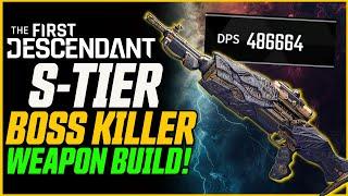 The BEST Boss Killing Weapon!! (~500K DPS!) // The First Descendant Tamer Weapon Build Guide!